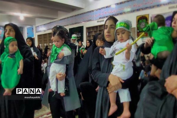 اجتماع بزرگ شیرخوارگان حسینی در شهرستان گلپایگان