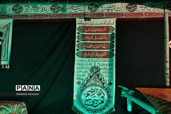 برگزاری مراسم شب‌های محرم در دبستان پسرانه شهید‌سطوتی ناحیه 5 مشهد