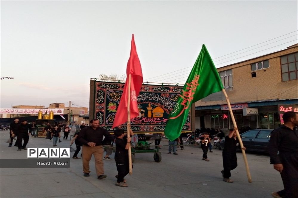 برگزاری مراسم سوگواری امام حسین (ع) در شهرستان بن