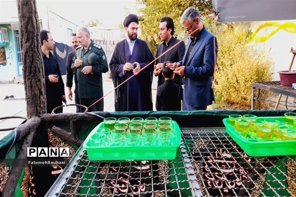 حضور کارکنان اداره آموزش‌و‌پرورش در هیات دختران حاج قاسم شهرستان خلیل‌آباد