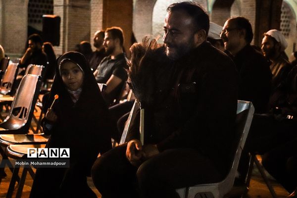 مراسم سوگواری اباعبدالله الحسین (ع) در مسجد کبود تبریز