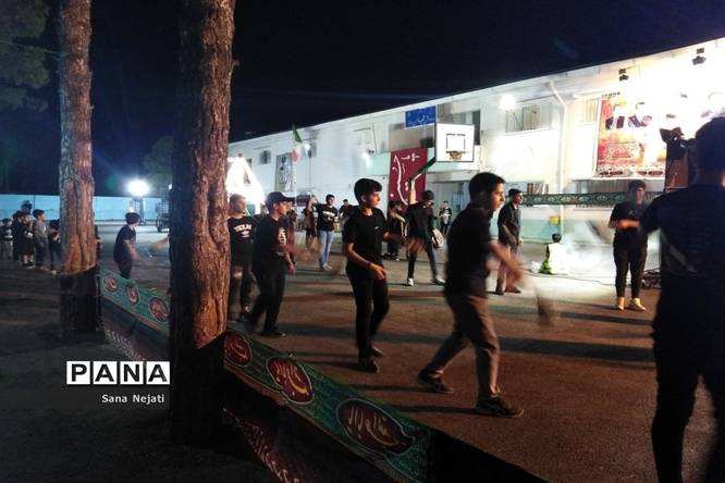برگزاری مراسم عزاداری شبهای محرم در مدرسه قرآن شهیدغلامحسین جانباز