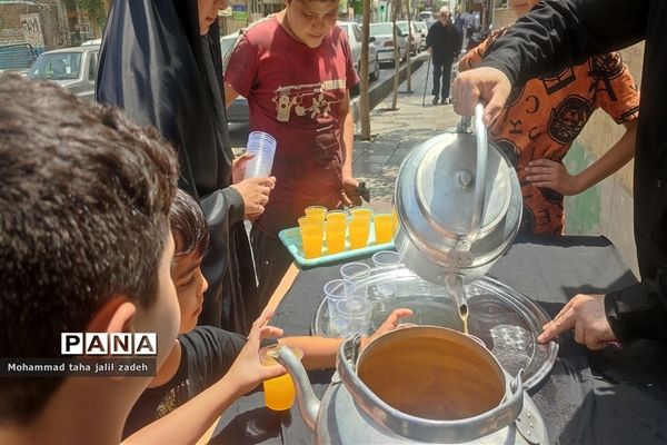 اجتماع نوجوانان عاشورایی نصیر شهر به میزبانی خبرگزاری پانا شهرستان رباط‌کریم