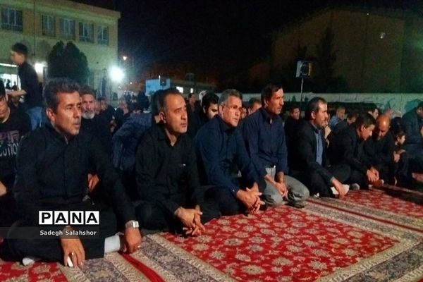 هیئت فرهنگیان کاشمر در شب هفتم محرم