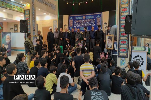 مراسم عزاداری هیات بزرگ دانش‌آموزان حسینی در شیراز