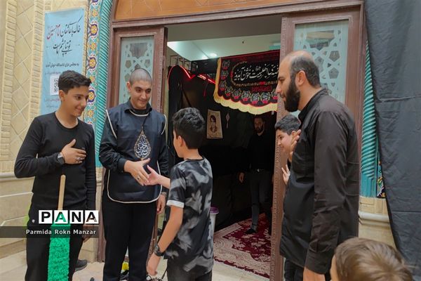 مراسم عزاداری هیات بزرگ دانش‌آموزان حسینی در شیراز