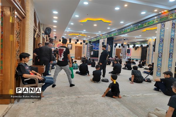 مراسم عزاداری هیات بزرگ دانش‌آموزان حسینی در شیراز