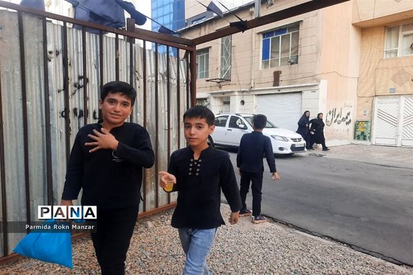 مراسم عزاداری هیات بزرگ دانش‌آموزان حسینی در شیراز