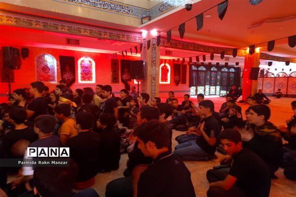 مراسم عزاداری هیات بزرگ دانش‌آموزان حسینی در شیراز