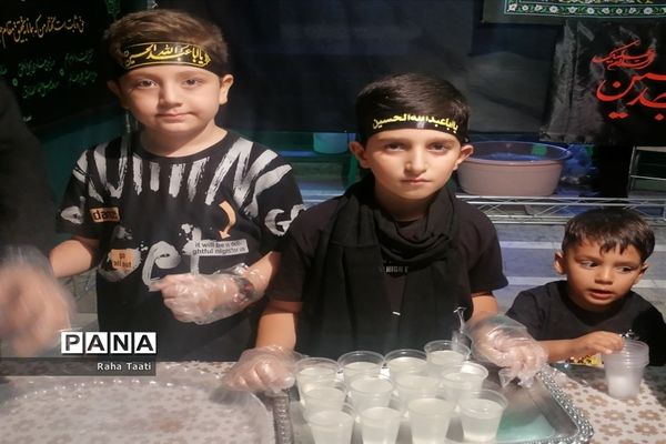 برپایی موکب حضرت رقیه (س) به دست نوجوانان عاشورایی