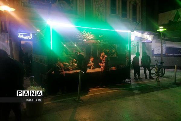 برپایی موکب حضرت رقیه (س) به دست نوجوانان عاشورایی
