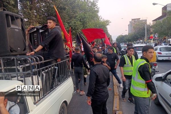 راهپیمایی دانش آموزان دهه هشتادی و دهه نودی ناحیه 3 شیراز در اعتراض به هتک حرمت قرآن کریم