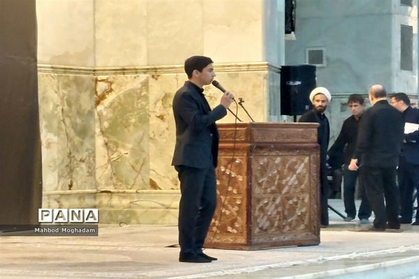حضور دانش‌آموزان متوسطه اول منطقه ۱۳ در سوگواره احلی من العسل