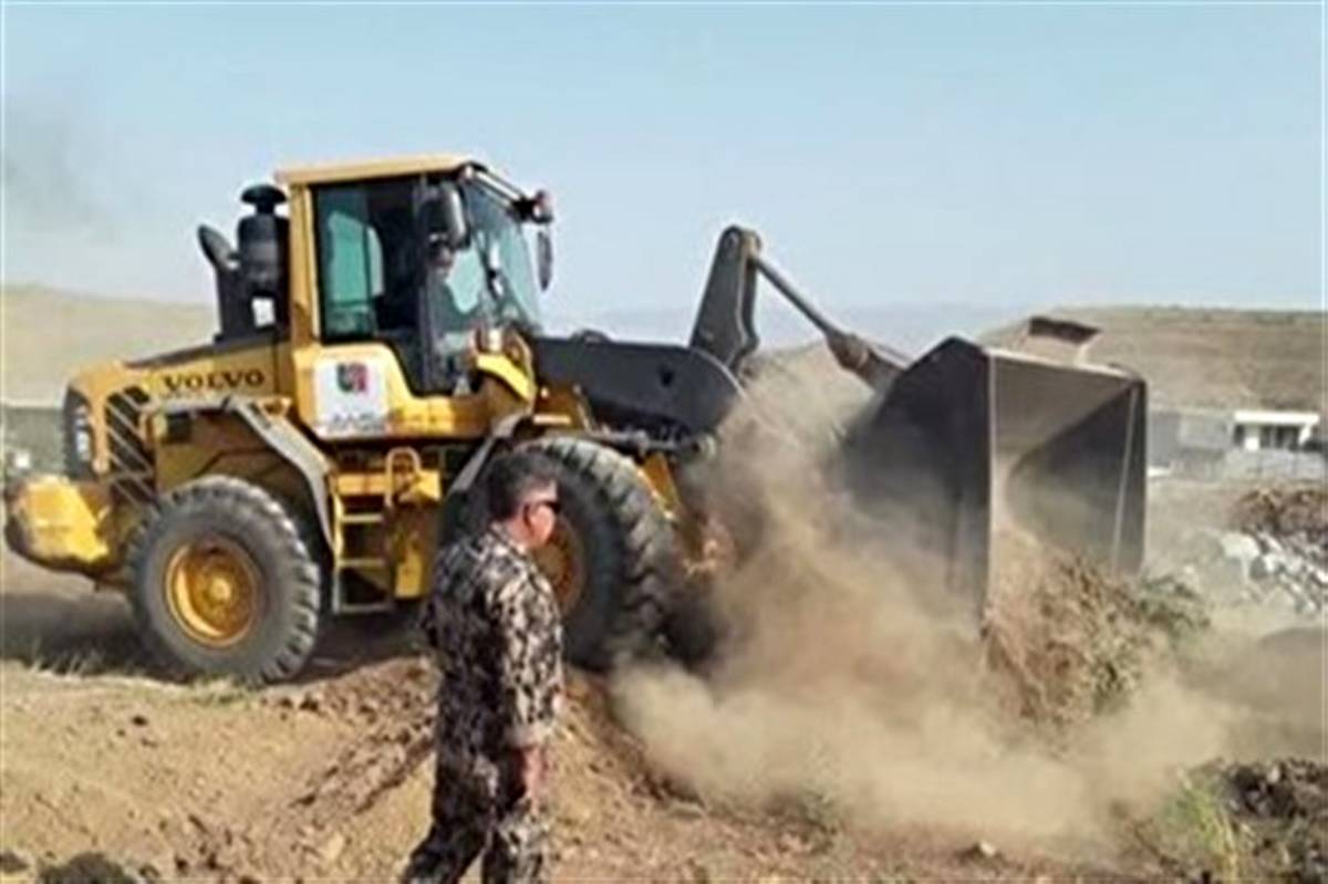 رفع تصرف از زمین ۶۱ میلیاردتومانی در میانه