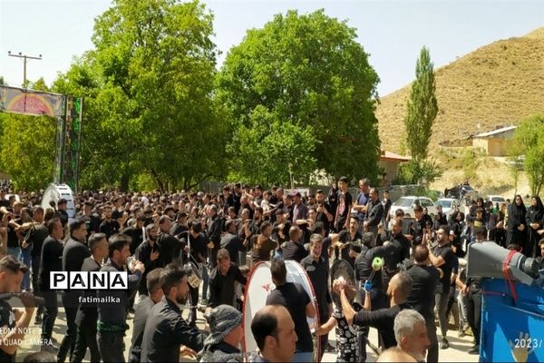 برگزاری عزاداری تاسوعای حسینی در روستای بادرود شهرستان فیروزکوه