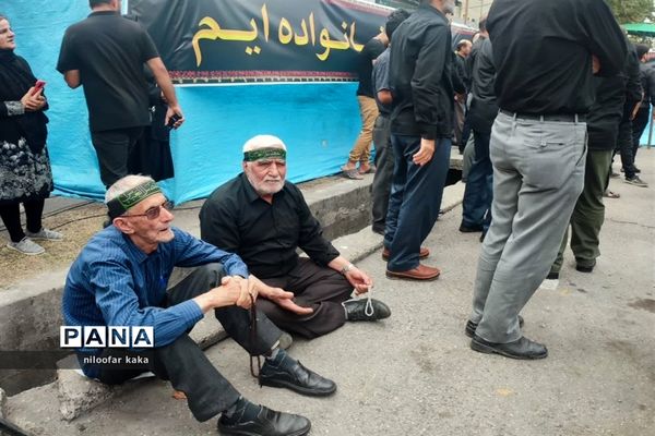 مراسم تاسوعای حسینی در قائمشهر