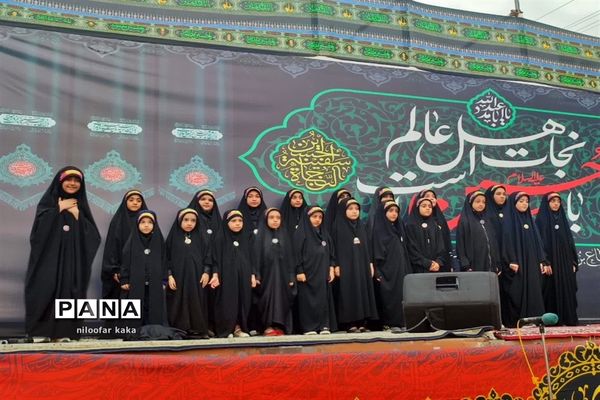 مراسم تاسوعای حسینی در قائمشهر