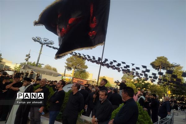 مراسم عزاداری تاسوعای حسینی در شهرستان ورامین