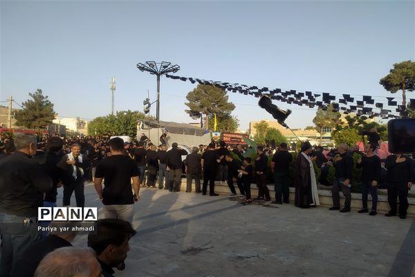 مراسم عزاداری تاسوعای حسینی در شهرستان ورامین