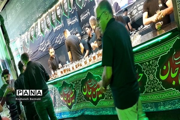 موکب‌های عزاداری محرم در مشهد مقدس