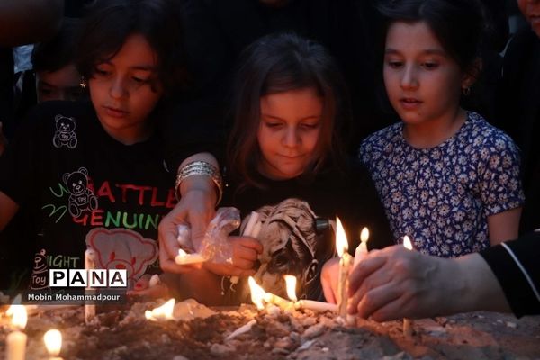 آیین شمع‌گذاری در تبریز