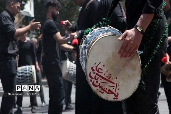 برگزاری مراسم عزاداری امام حسین (ع) در آباده