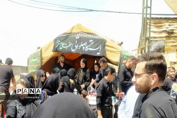 عزاداری عاشورای حسینی در روستای شهرآباد شهرستان فیروزکوه