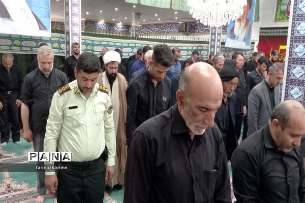 اقامه نماز جمعه و ظهرعاشورا در شهرستان فیروزکوه