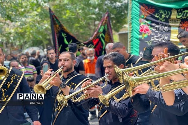 برگزاری مراسم عزاداری ماه محرم در انگورستان ملک