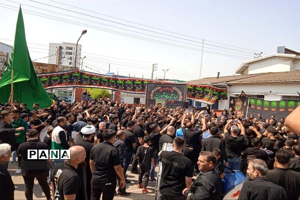 مراسم عزاداری روز عاشورای حسینی در شهرستان محمودآباد