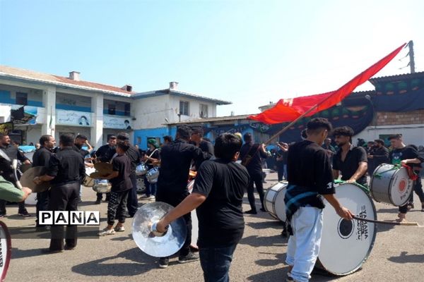 مراسم عزاداری روز عاشورای حسینی در شهرستان محمودآباد