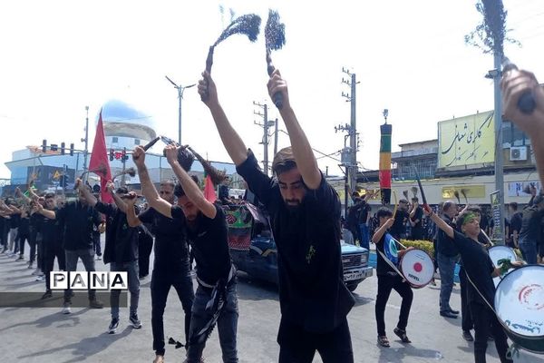 مراسم عزاداری روز عاشورای حسینی در شهرستان محمودآباد