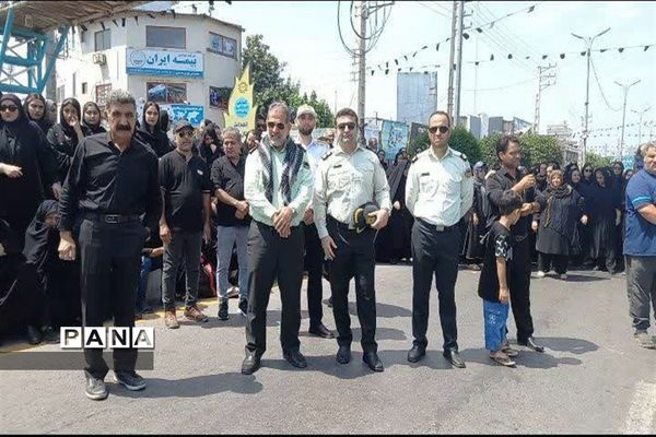 مراسم عزاداری روز عاشورای حسینی در شهرستان محمودآباد