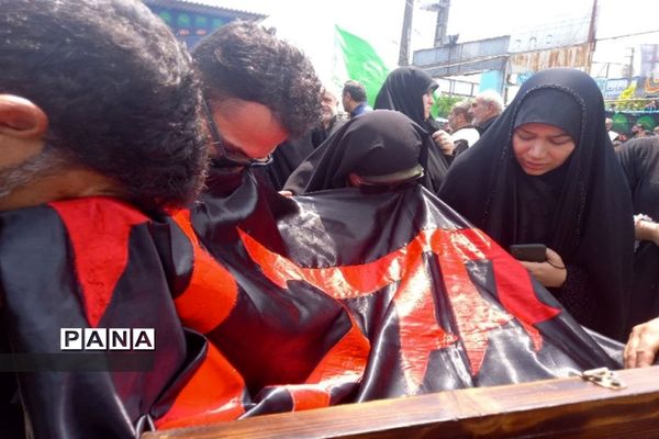 مراسم عزاداری روز عاشورای حسینی در شهرستان محمودآباد