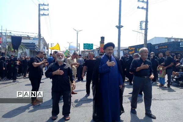 مراسم عزاداری روز عاشورای حسینی در شهرستان محمودآباد