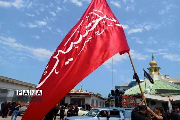 مراسم عزاداری روز عاشورای حسینی در شهرستان محمودآباد