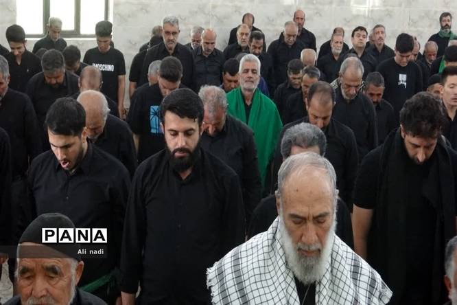 برگزاری نماز جمعه در روستای حصارقاضی بخش جوادآباد