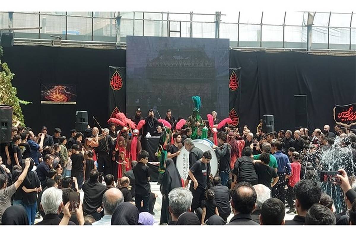 مراسم عزاداری عاشورای حسینی در روستای خورچان اصفهان