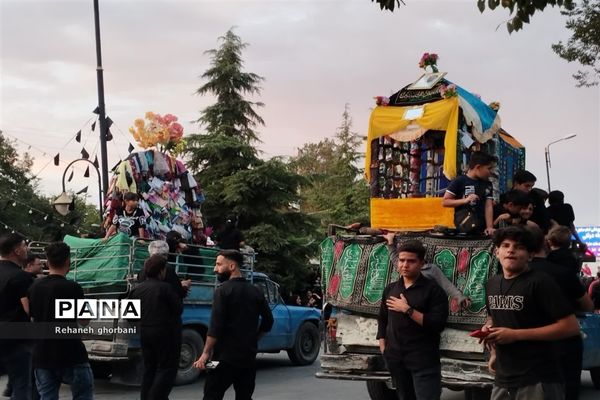 عزاداری عاشورای حسینی در شهرستان اقلید