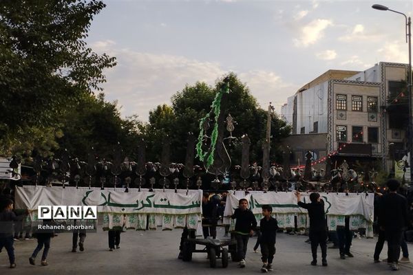 عزاداری عاشورای حسینی در شهرستان اقلید