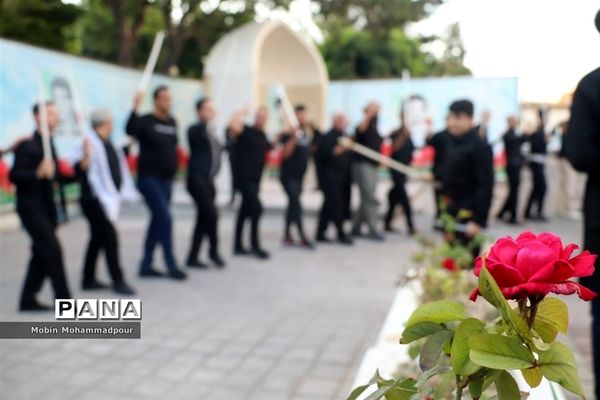 مراسم عزاداری دستجات حسینی در استانداری آذربایجان شرقی