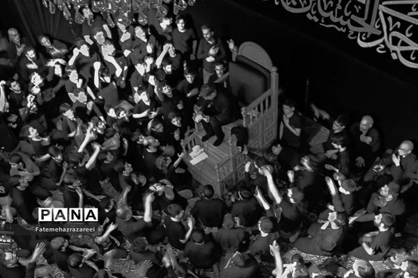عاشورای حسینی در حسینیه آیت‌الله حق‌شناس منطقه۱۲