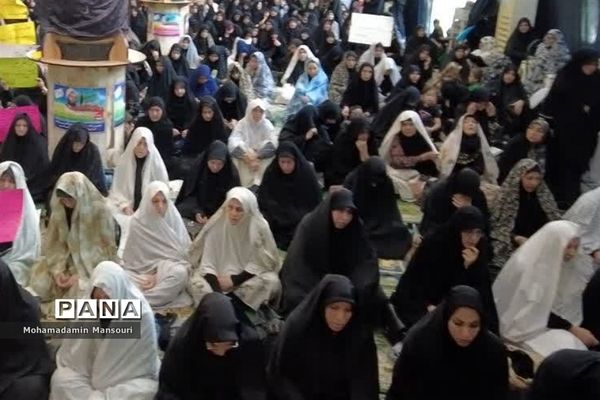 حضور پرشور عاشقان و دلدادگان حسینی در نماز جمعه عاشورایی شهرستان قرچک