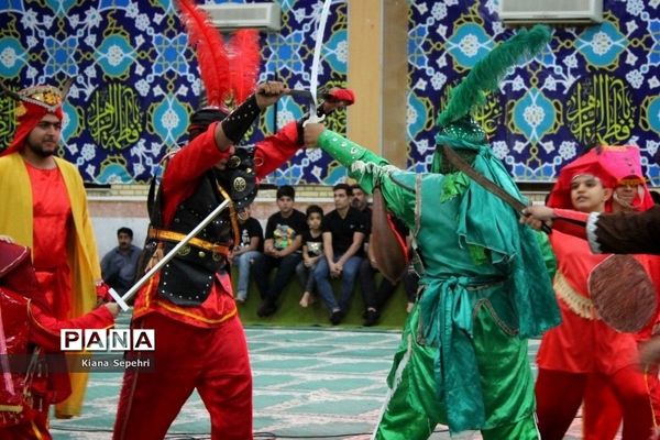 مراسم تعزیه خوانی واقعه عاشورا در شهرستان تنگستان