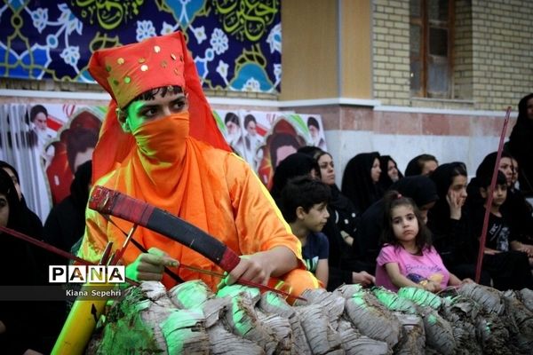 مراسم تعزیه خوانی واقعه عاشورا در شهرستان تنگستان