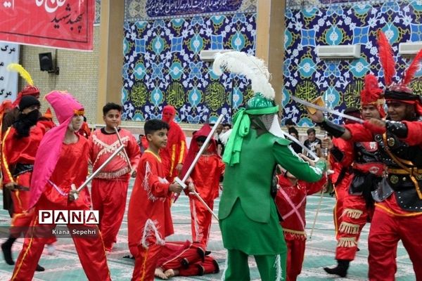 مراسم تعزیه خوانی واقعه عاشورا در شهرستان تنگستان