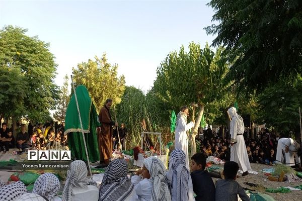 حرکت نمادین دسته بنی‌اسد در مزده خلیل‌آباد