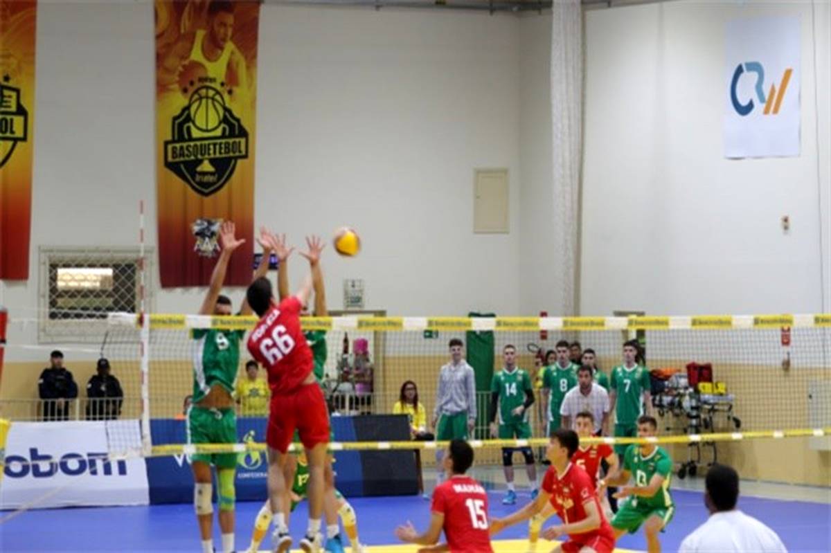 والیبال چهارجانبه سائوپائولو؛ قهرمانی نوجوانان ایران پیش از ‌مسابقات جهانی‌