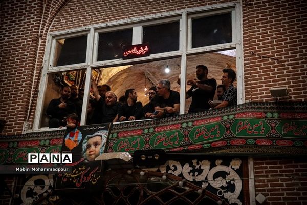 عاشورای حسینی در بازار تاریخی تبریز