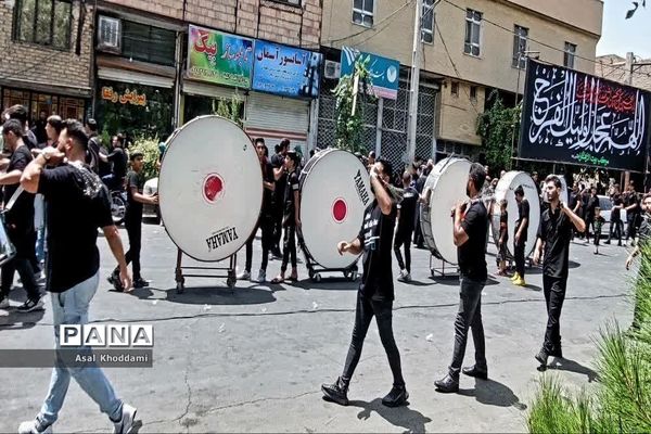 مراسم عزاداری عاشورای حسینی در شهرستان پیشوا